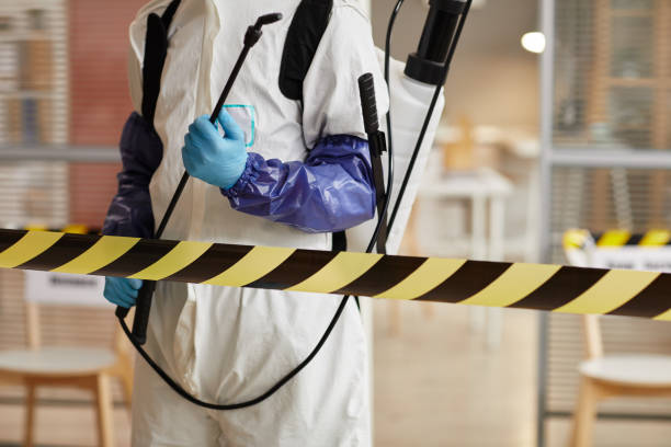 Professional Trauma Scene Cleanup technician working in Erie, IL